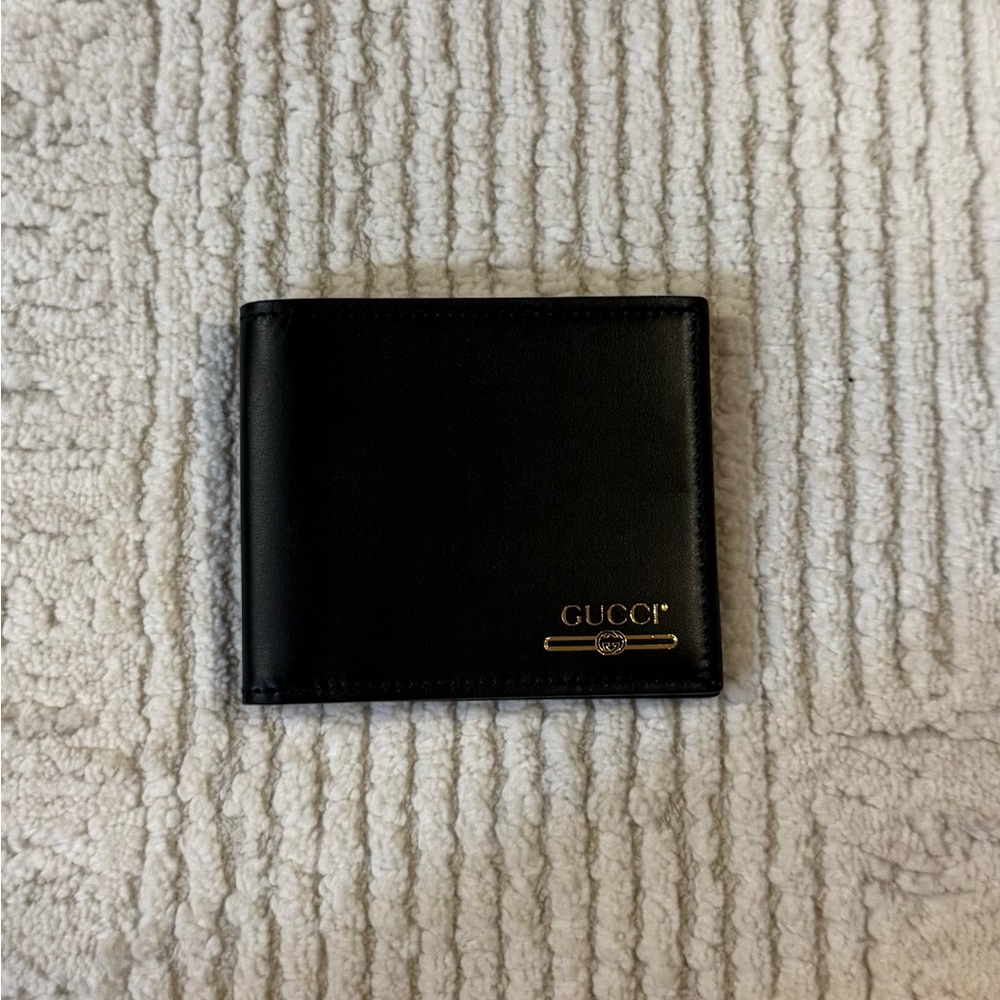 Gucci Black Leather Wallet